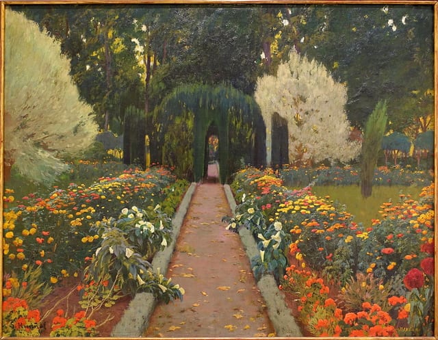 Jardí d'Aranjuez. Glorieta II (The Garden at Aranjuez. Arbor II)