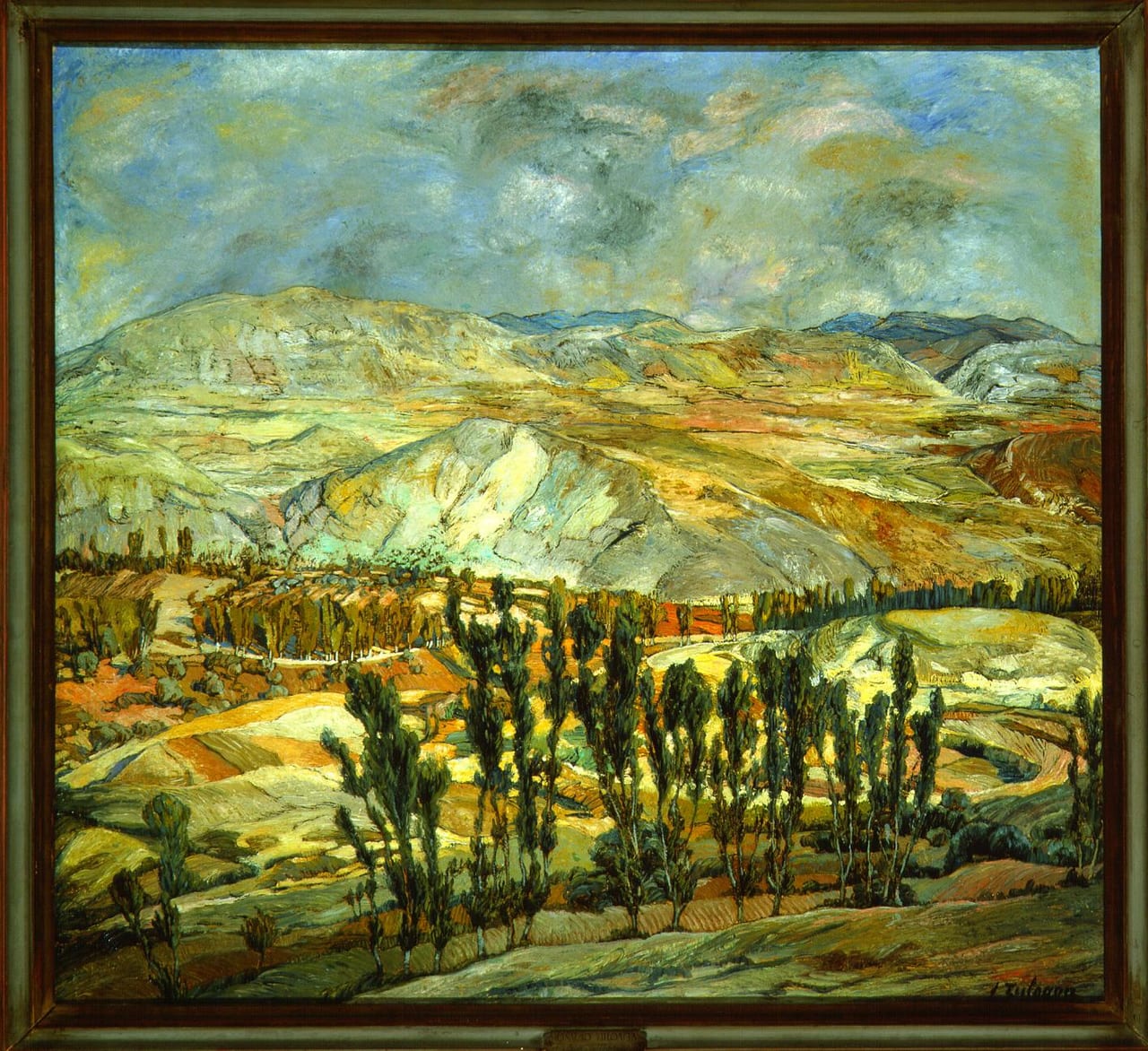 Landscape in Calatayud