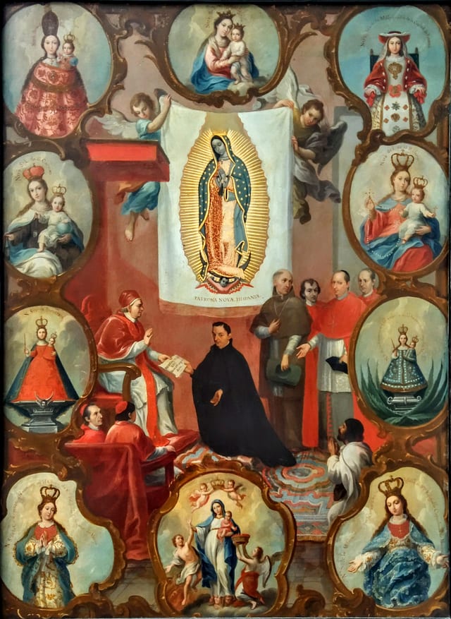 The pontifical proclamation of the patronage of the Virgin of Guadalupe
