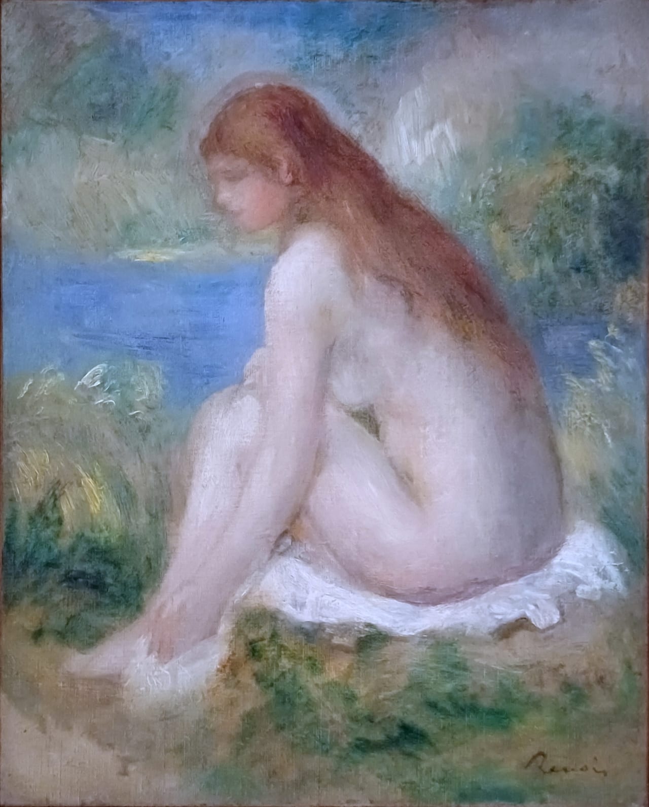 Nude Woman Sitting