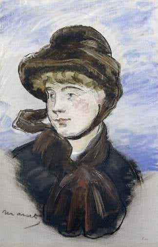 Girl in Brown Hat
