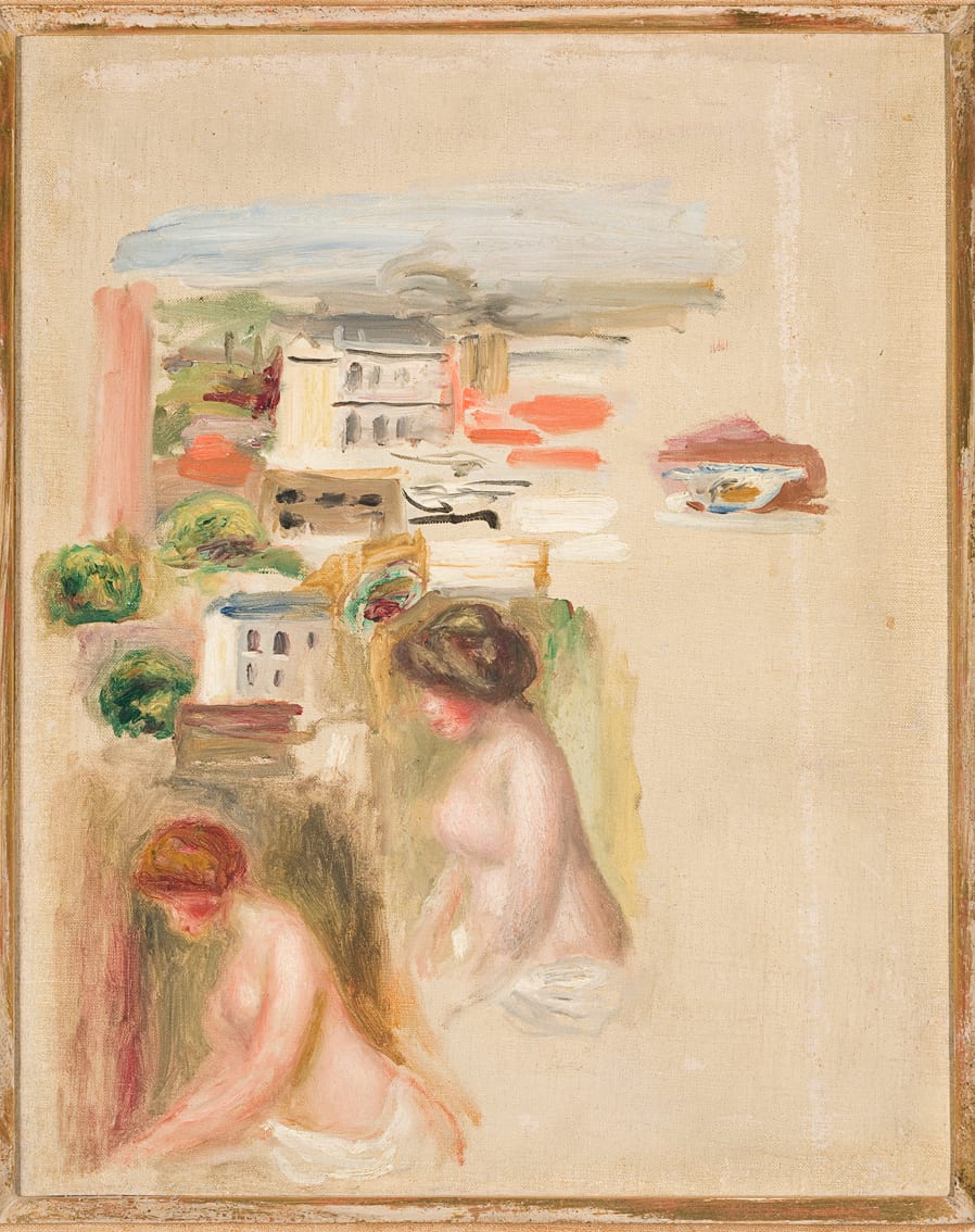Studies of landscapes and nudes