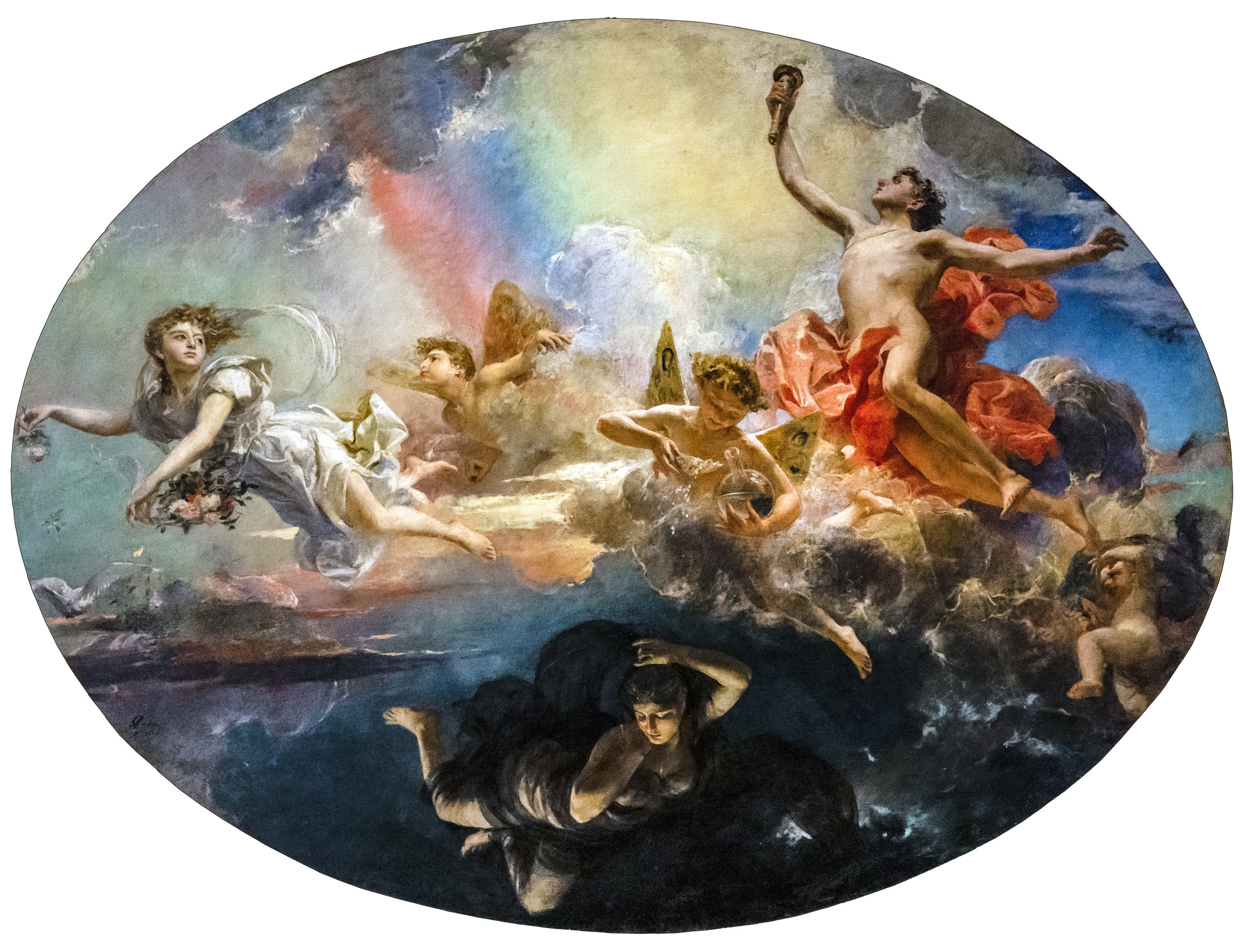 The Triumph of Day over Night Preceded by Dawn