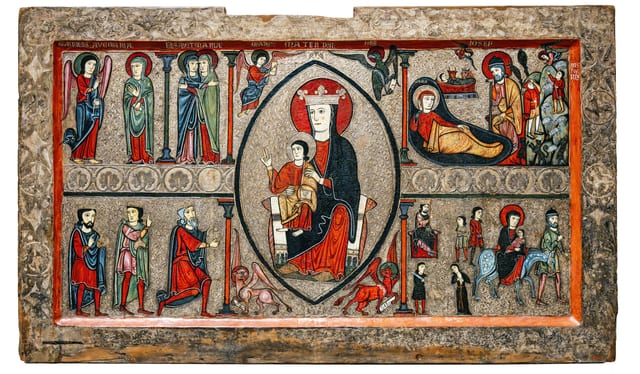 Altar frontal from Cardet