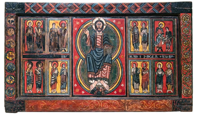 Altar frontal from Ix