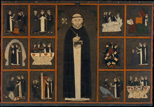 tabla de San Domenico de Guzmán