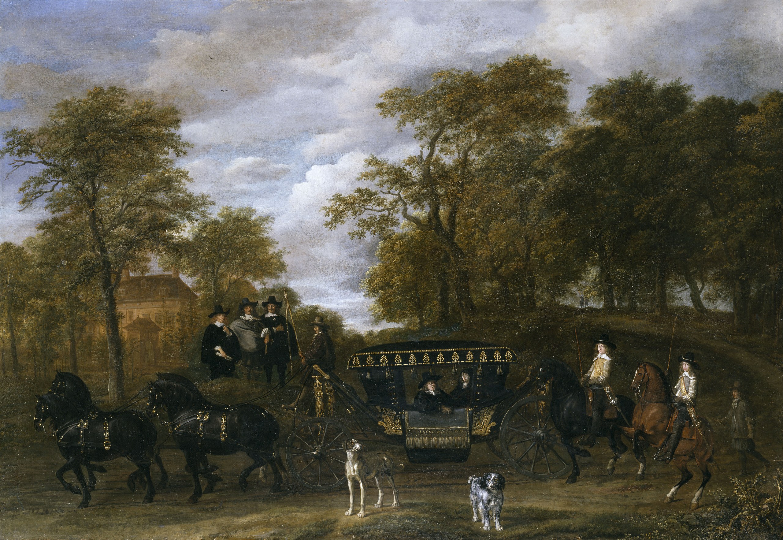 Cornelis de Graeff with his Wife and Sons