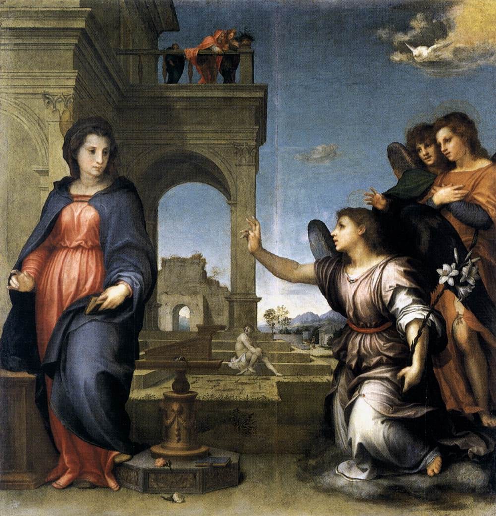 San Gallo Annunciation