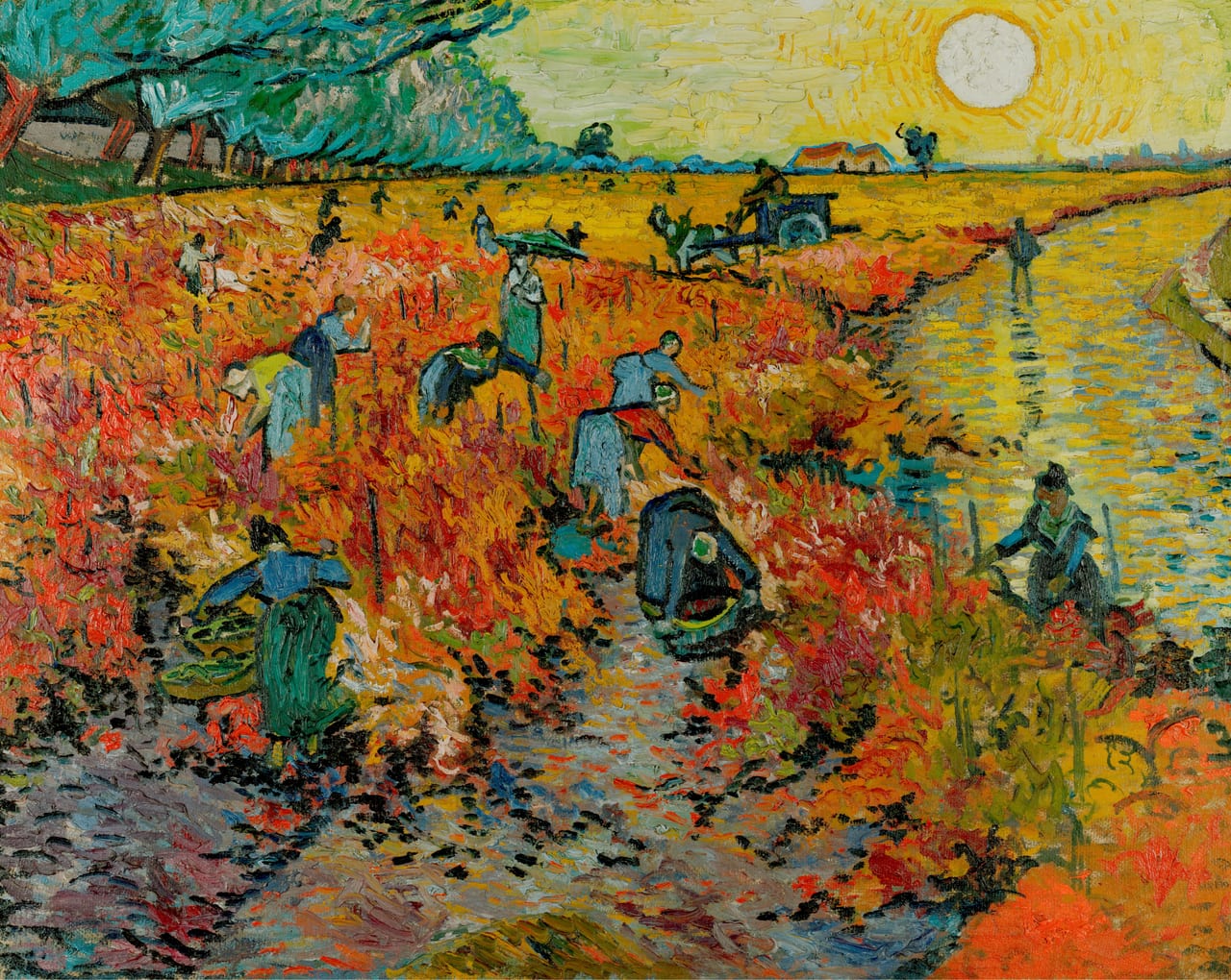 The Red Vineyard