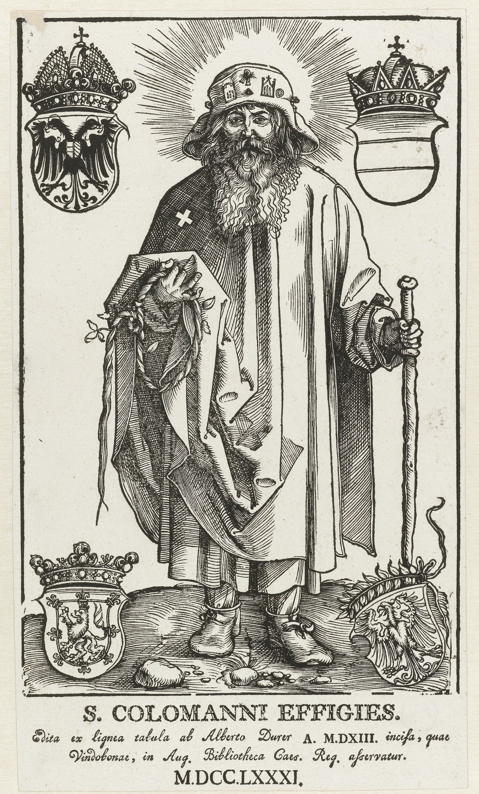 Johann Stabius as the Holy Coloman