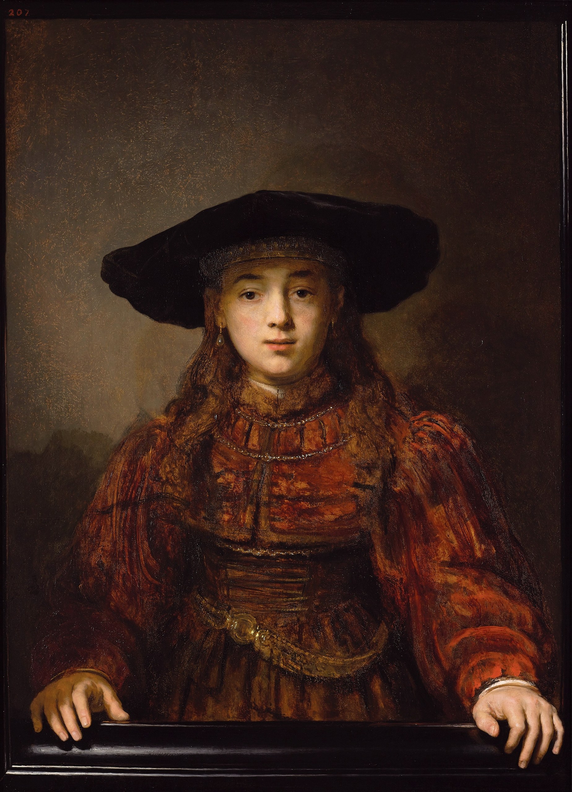 Girl in a Picture Frame