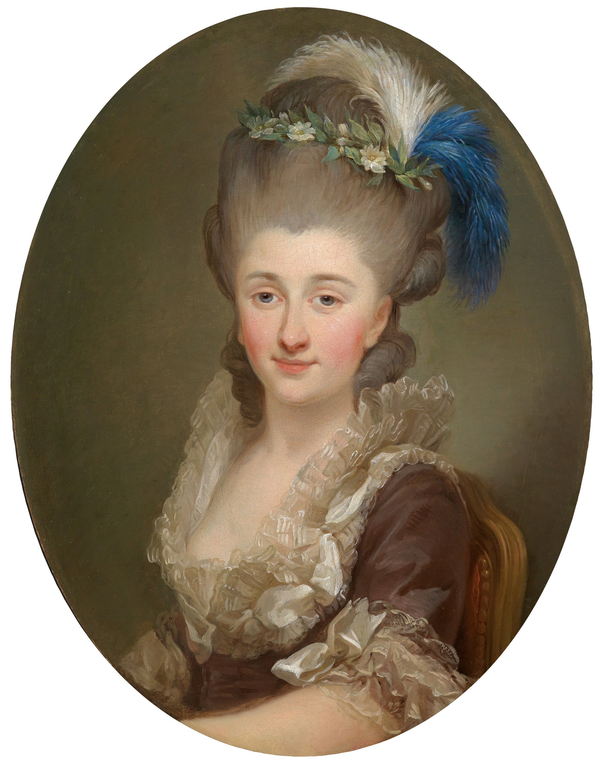 Portrait of Konstancja Tyszkiewicz née Poniatowska.