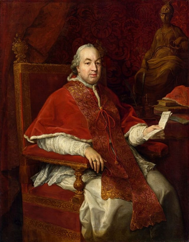 Portrait of Pope Pius VI.