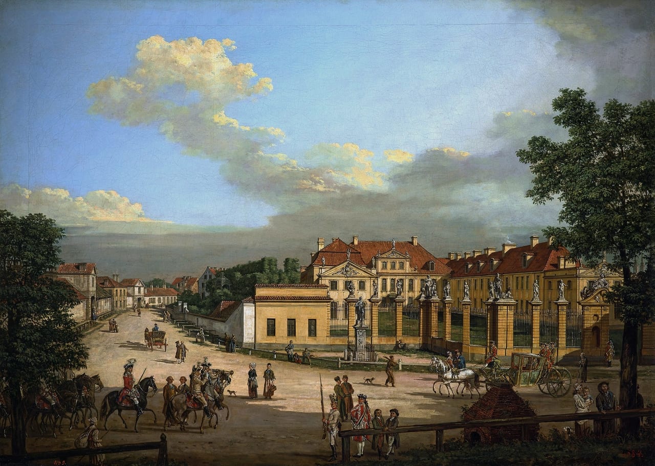Mniszech Palace in Warsaw