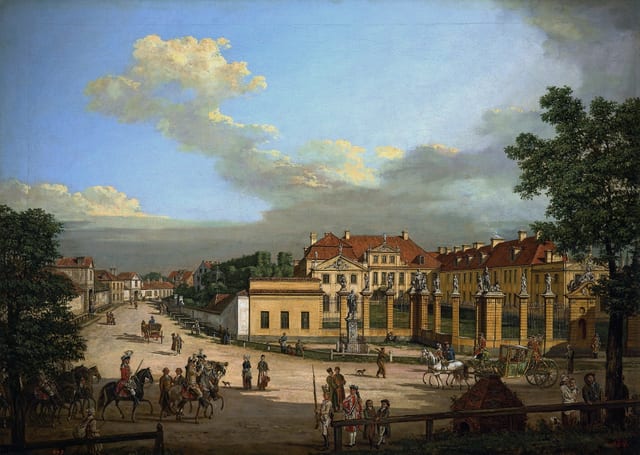 Mniszech Palace in Warsaw