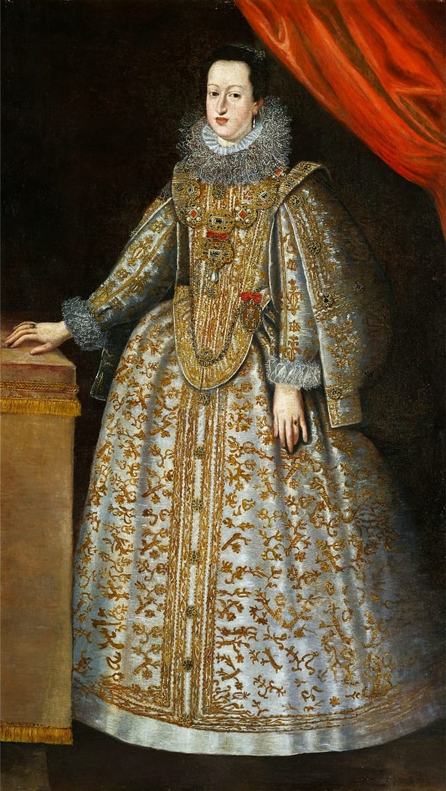 Portrait of Eleonora Gonzaga (1598-1655).