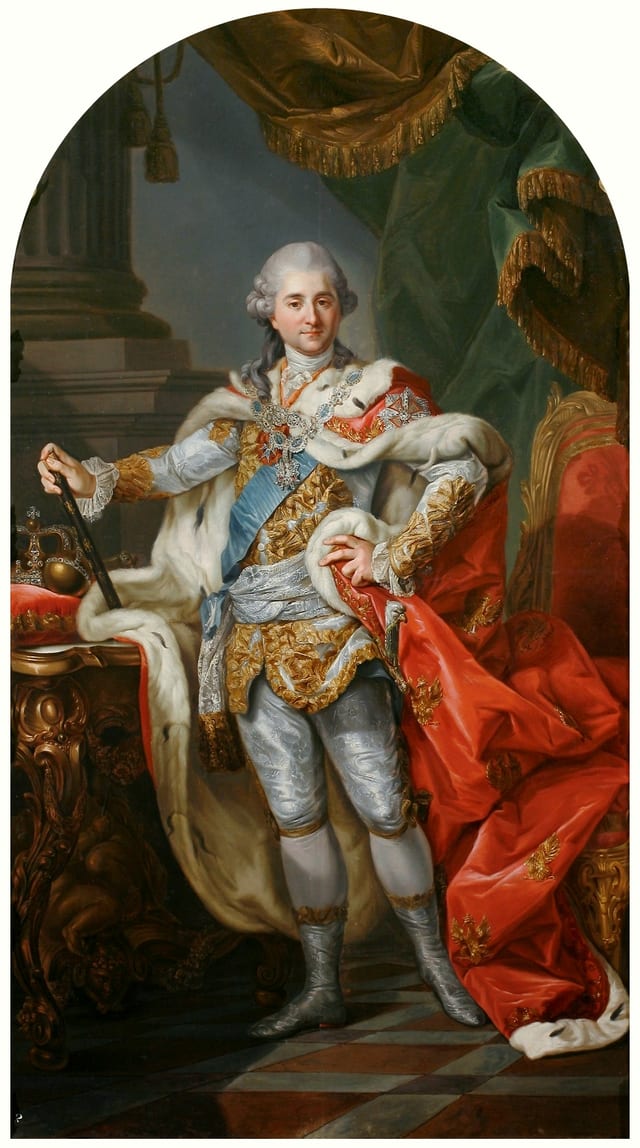 Portrait of Stanislaus Augustus in coronation robes
