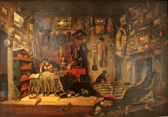 An Officer's Room in Montreal