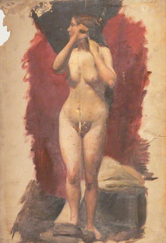 Life Study: Standing Female Nude