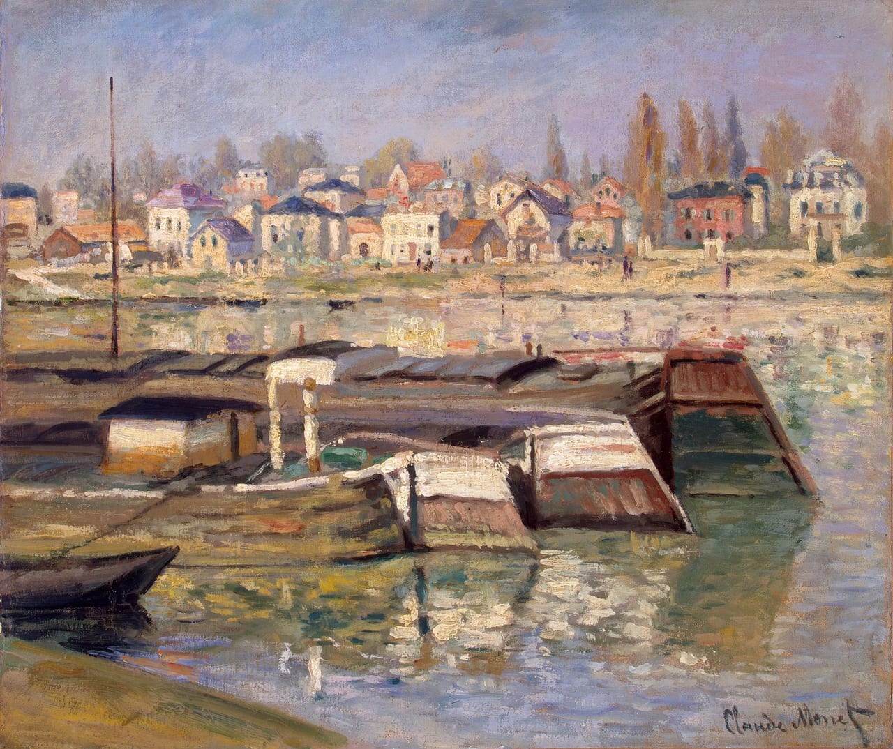 Landscape. Seine at Asnieres