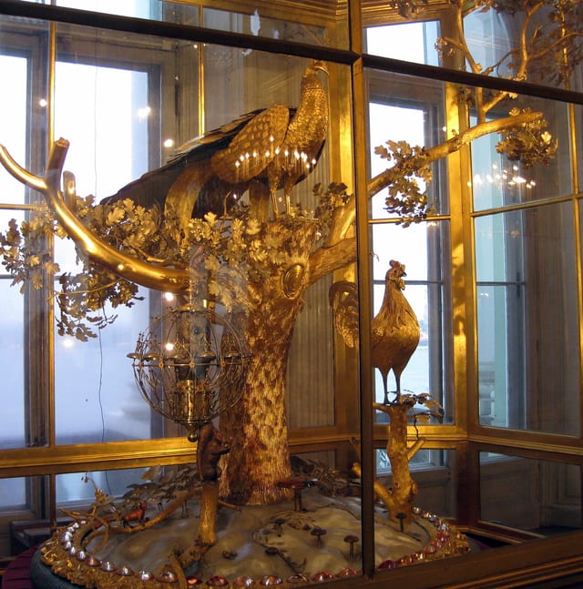 Peacock Clock