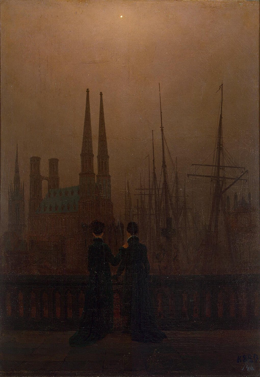 Night in a Harbour
