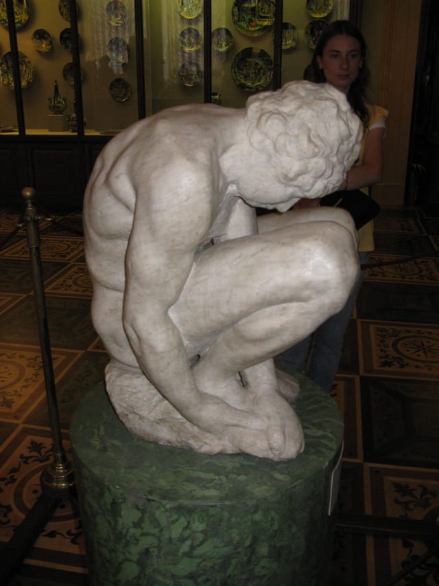 Crouching Boy