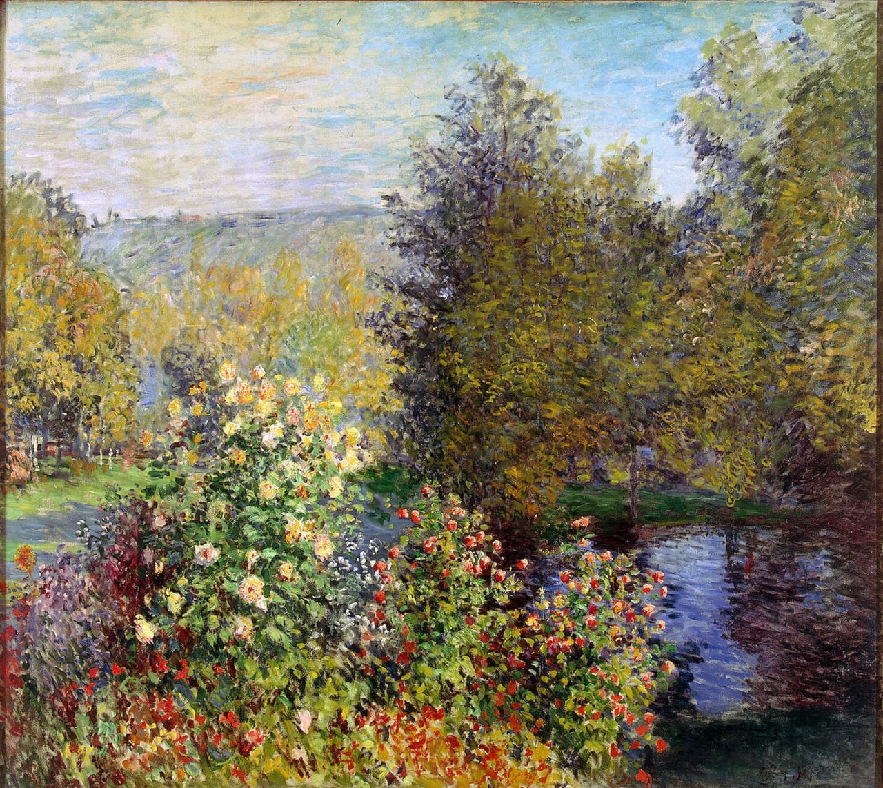 Corner of the Garden at Montgeron