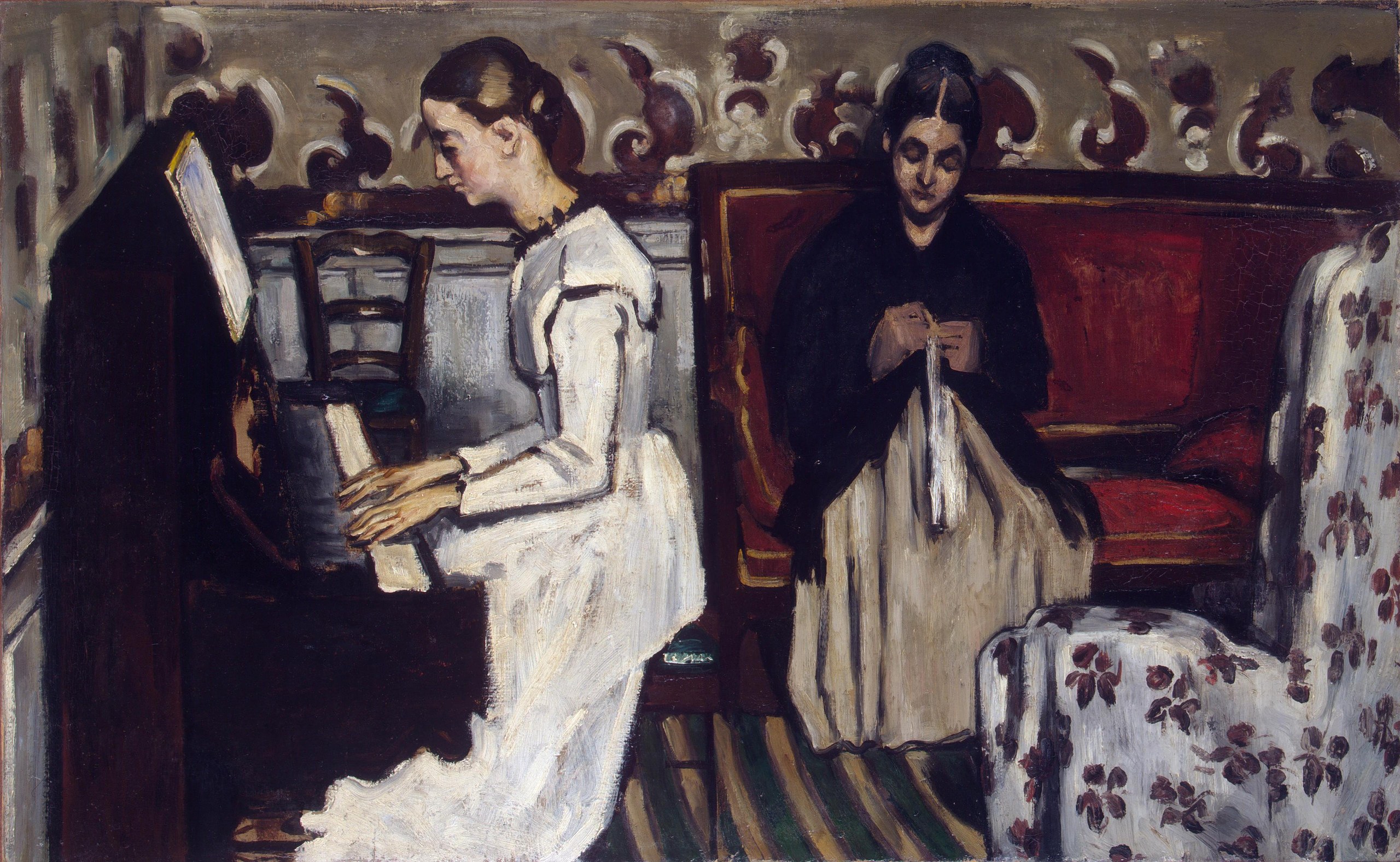 Jeune Fille au piano (Girl at the Piano - The Overture to Tannhauser)