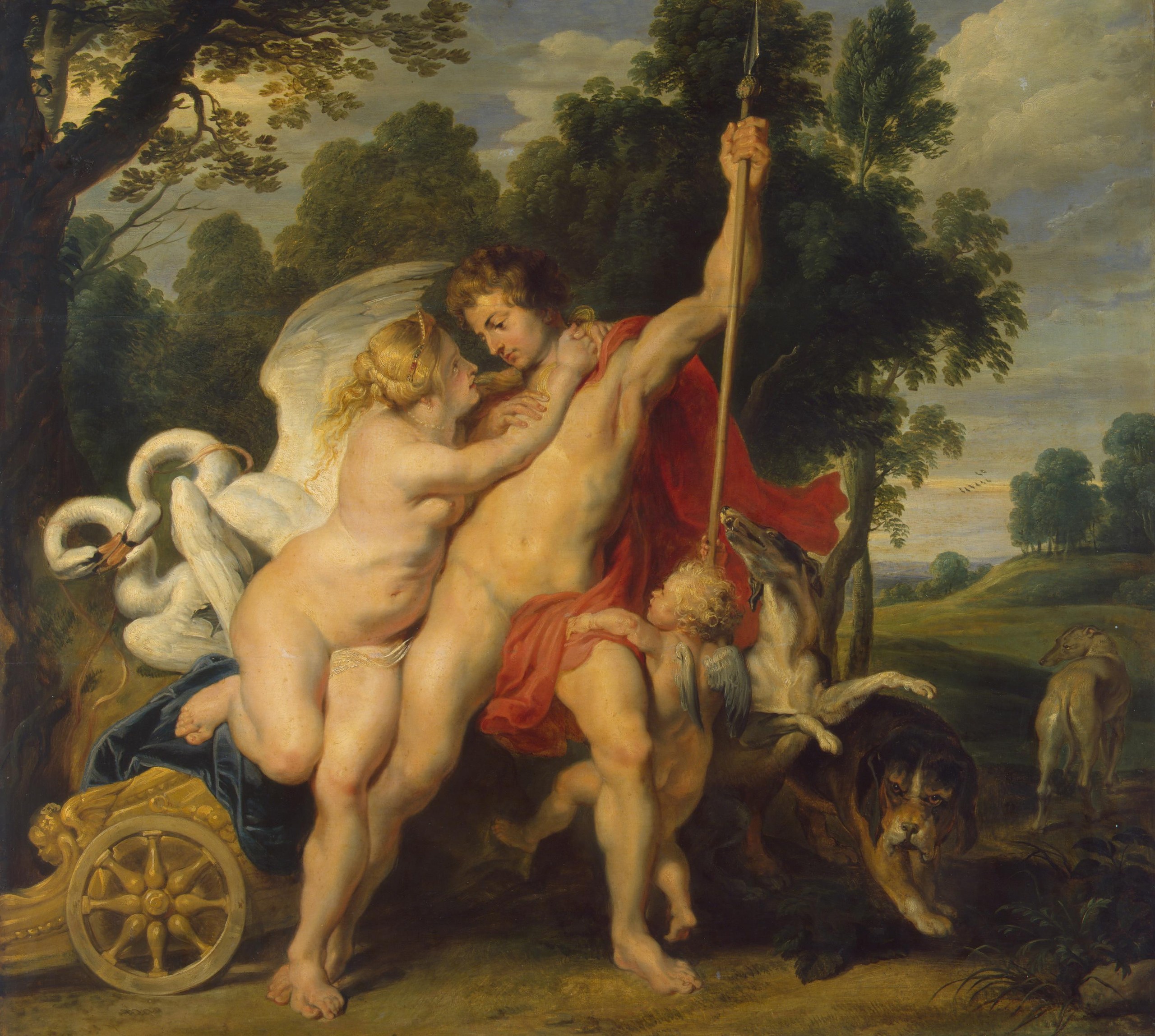 Venus and Adonis (Rubens, 1614)