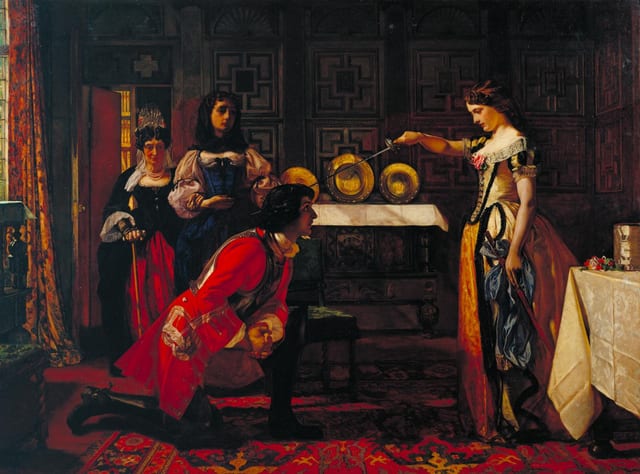 Beatrix Knighting Esmond