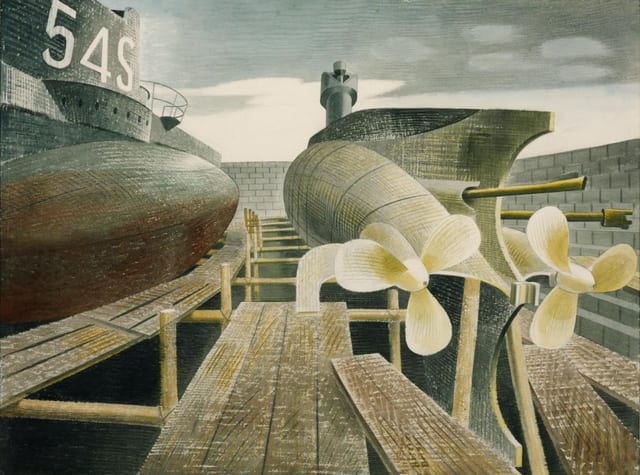 Submarines in Dry Dock