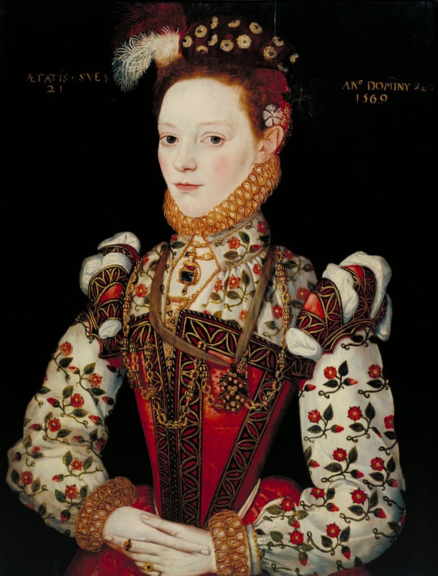 A Young Lady Aged 21, Possibly Helena Snakenborg, later Marchioness of Northampton