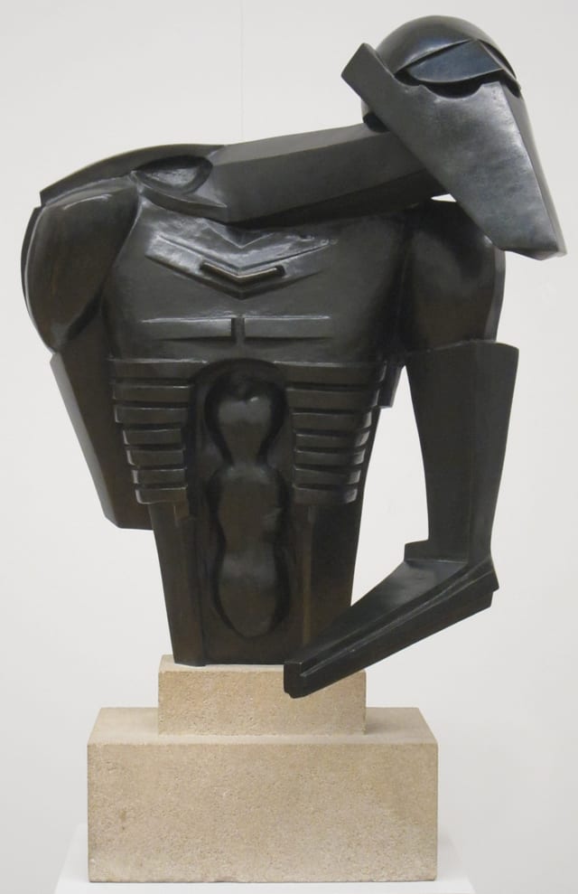 Torso in Metal from Rock Drill