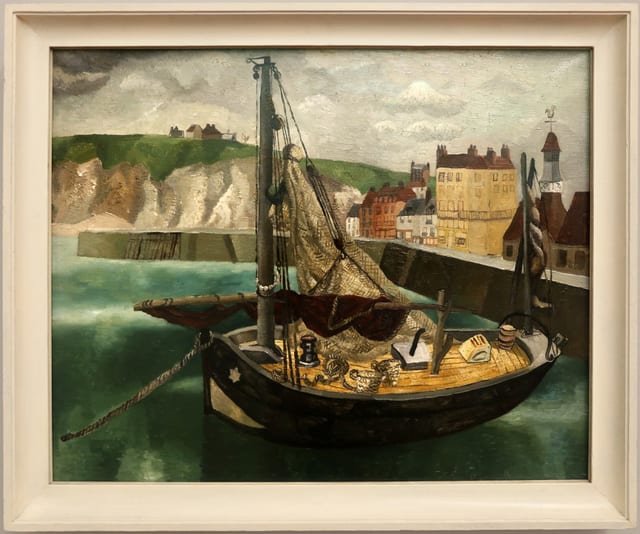 A Fishing Boat in Dieppe Harbour
