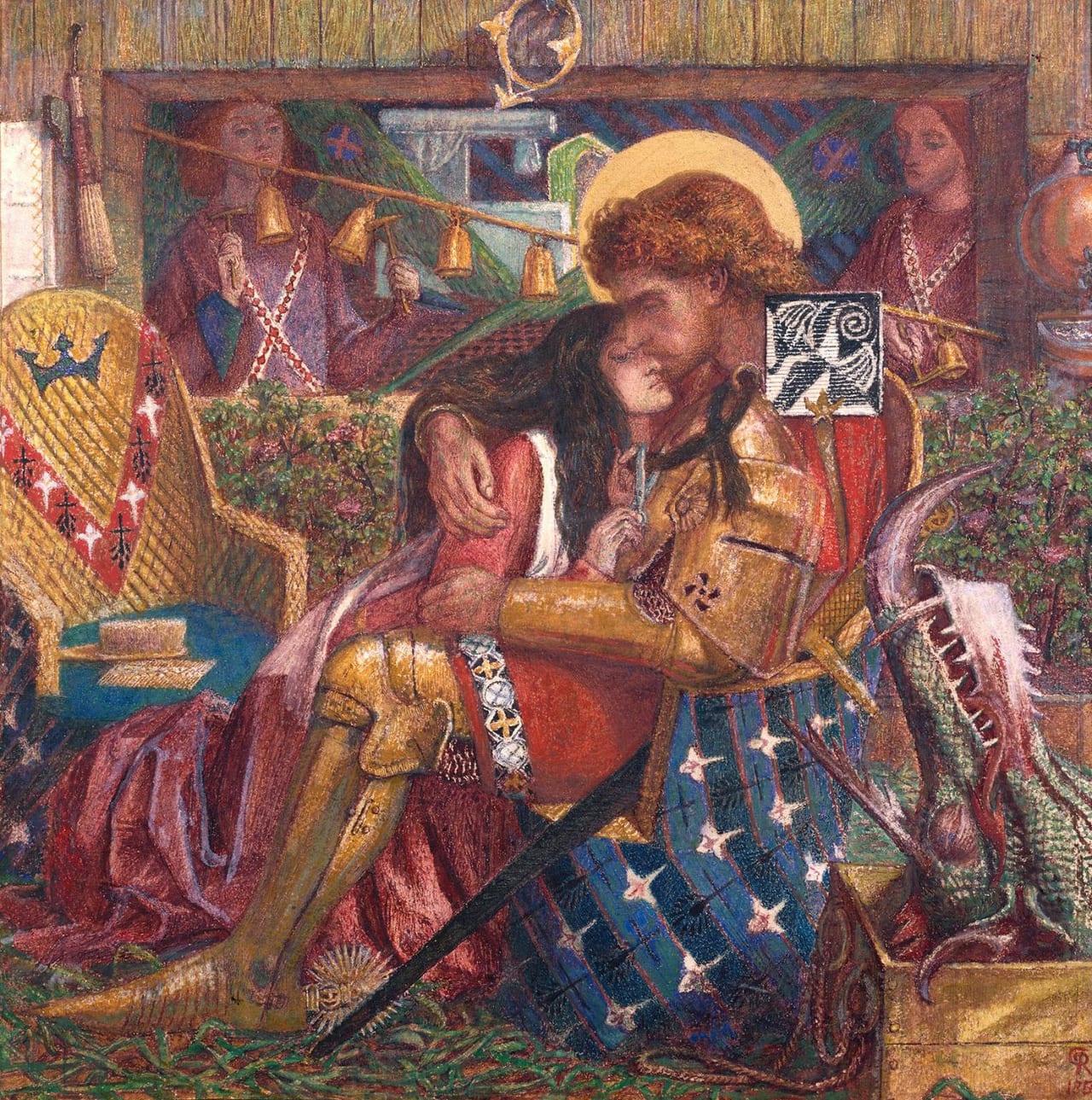 The Wedding of St George and Princess Sabra