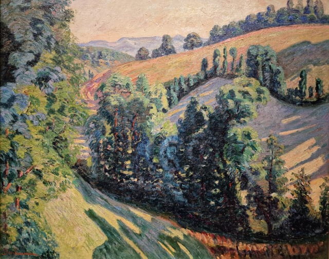 Landscape in Pontgibaud