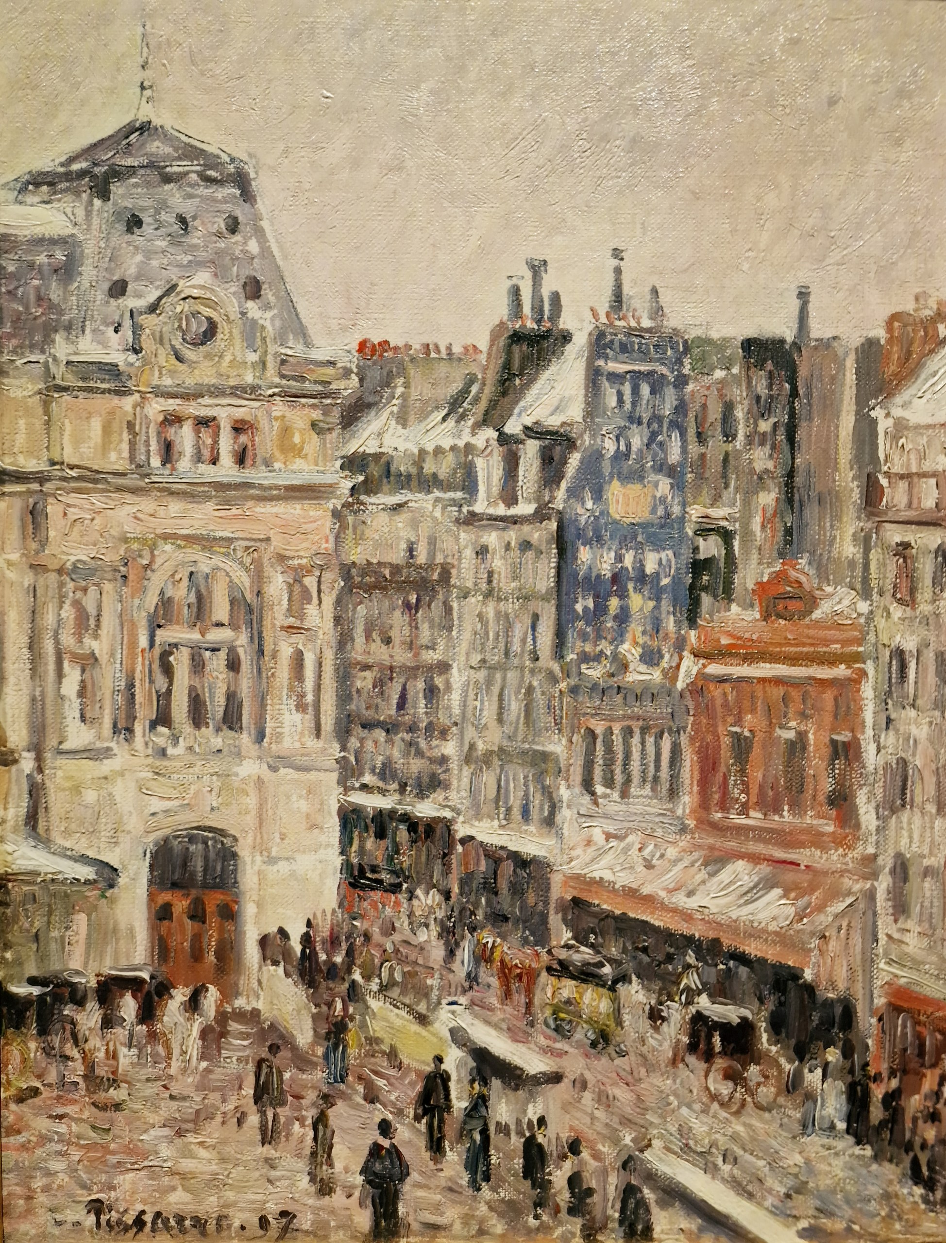 View of Paris, Rue d'Amsterdam