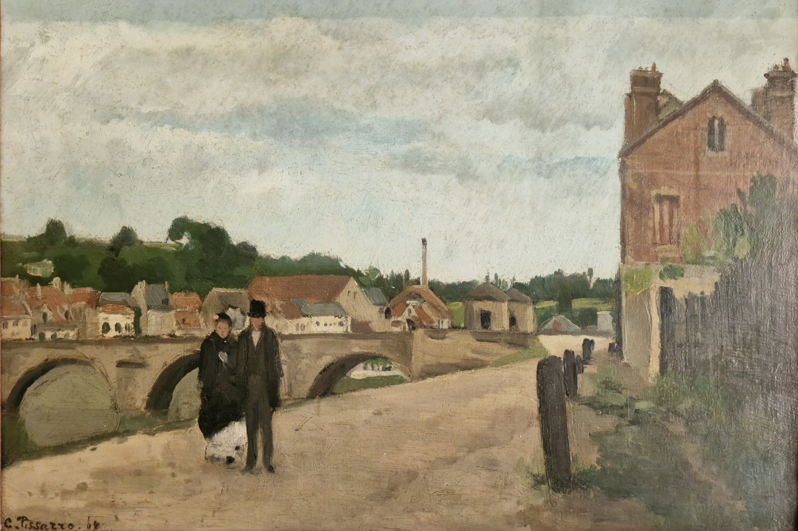 The Chemin de l'Écluse and the Pontoise Bridge