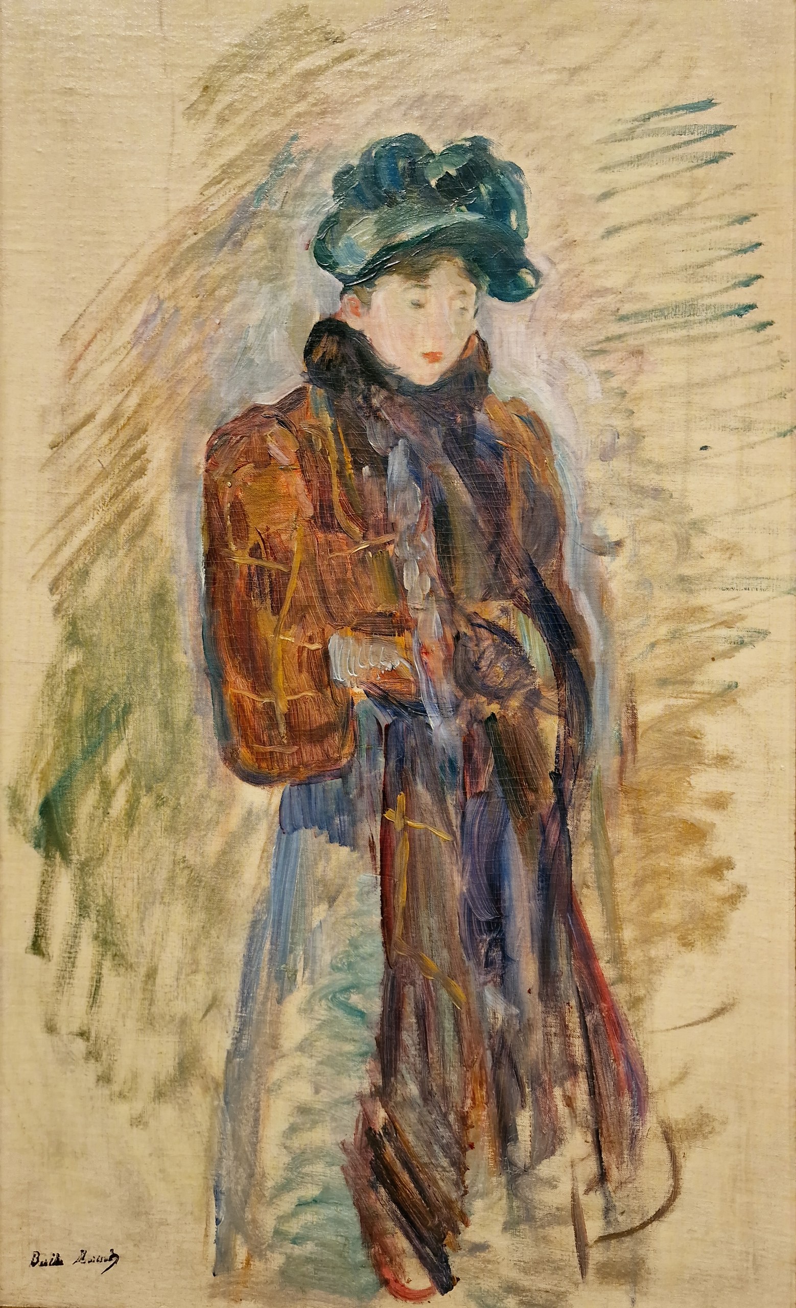 Young Girl in a Mantelet