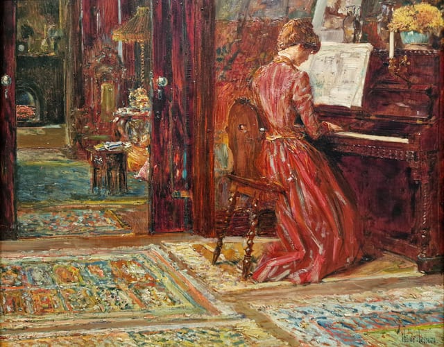 At the Piano