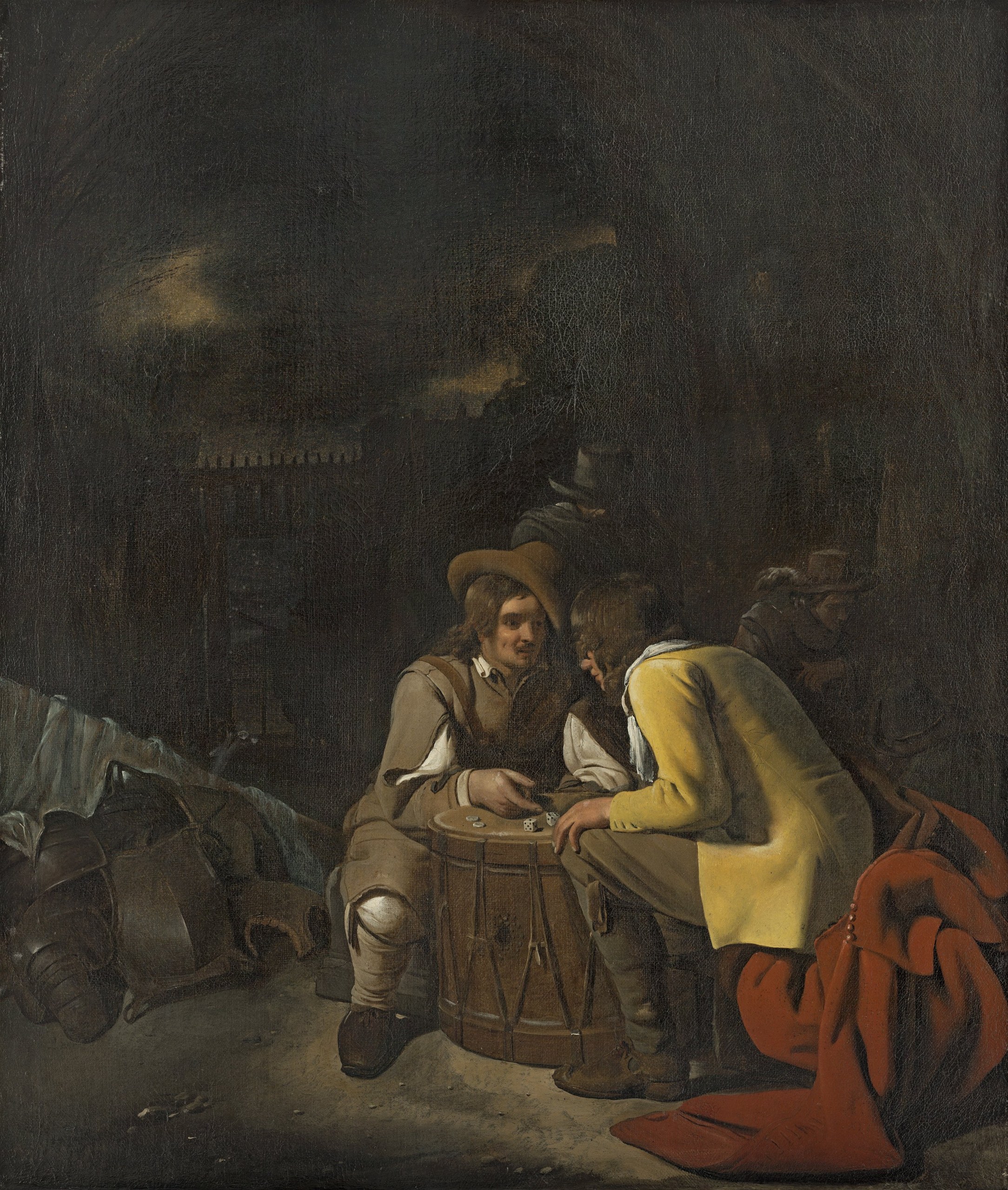 Soldiers Playing Dice