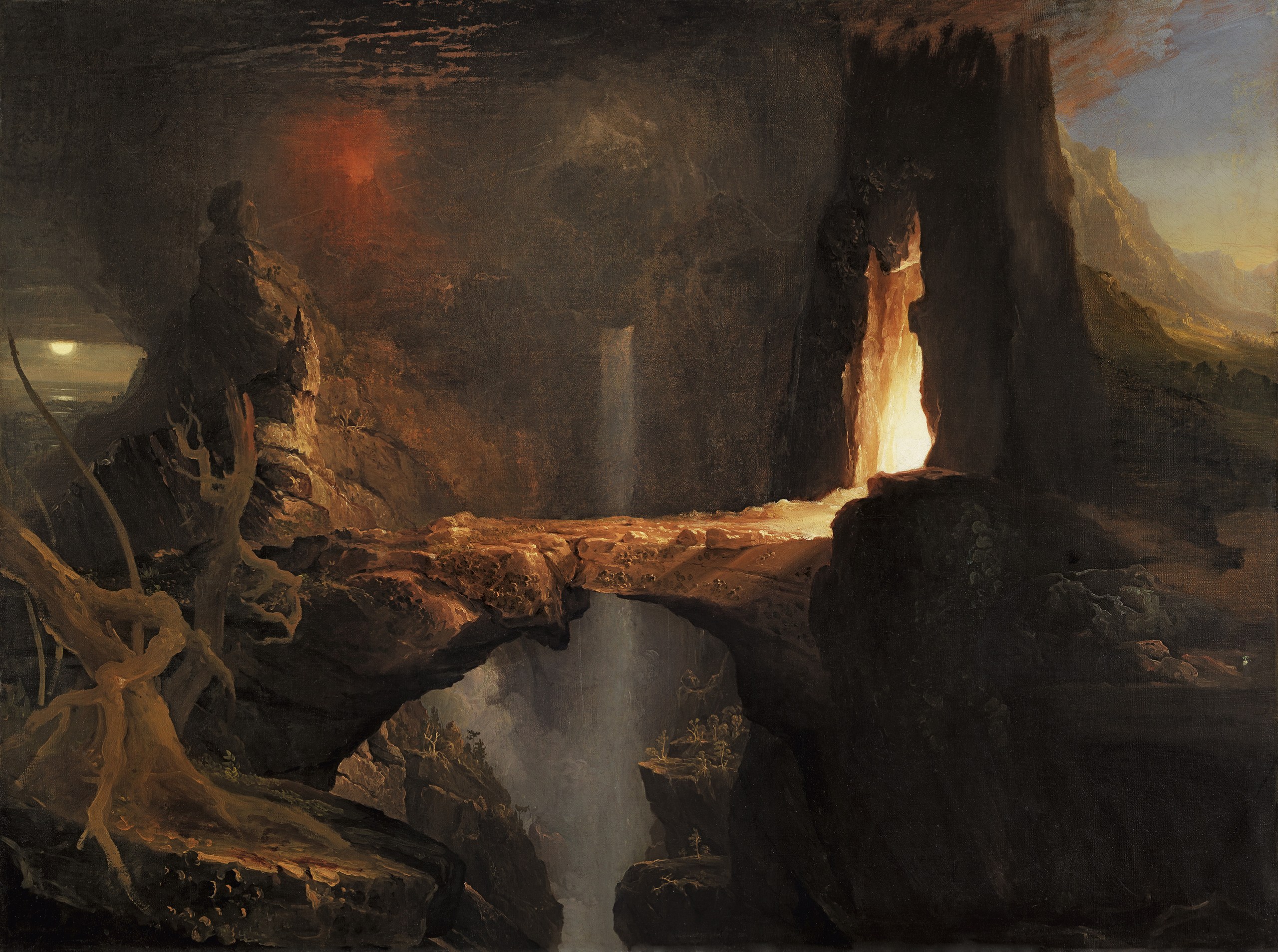 Expulsion: Moon and Firelight
