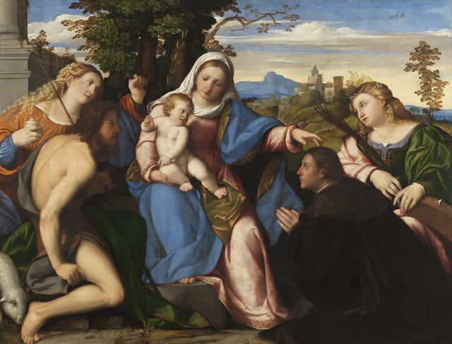 The Virgin and Child with Saints and a Donor
