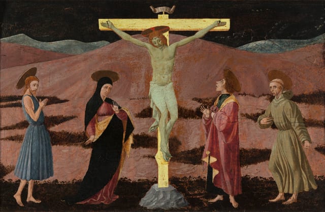 The Crucifixion with the Virgin, Saint John the Baptist, Saint John the Evangelist and Saint Francis