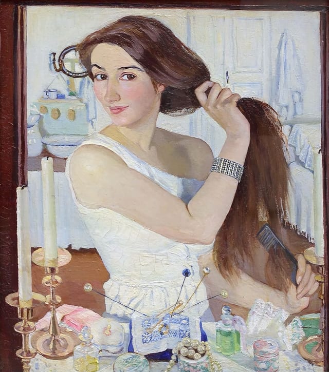 At the Dressing-Table