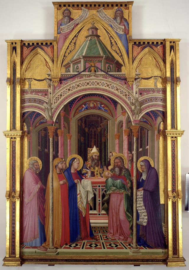 Presentation at the Temple
