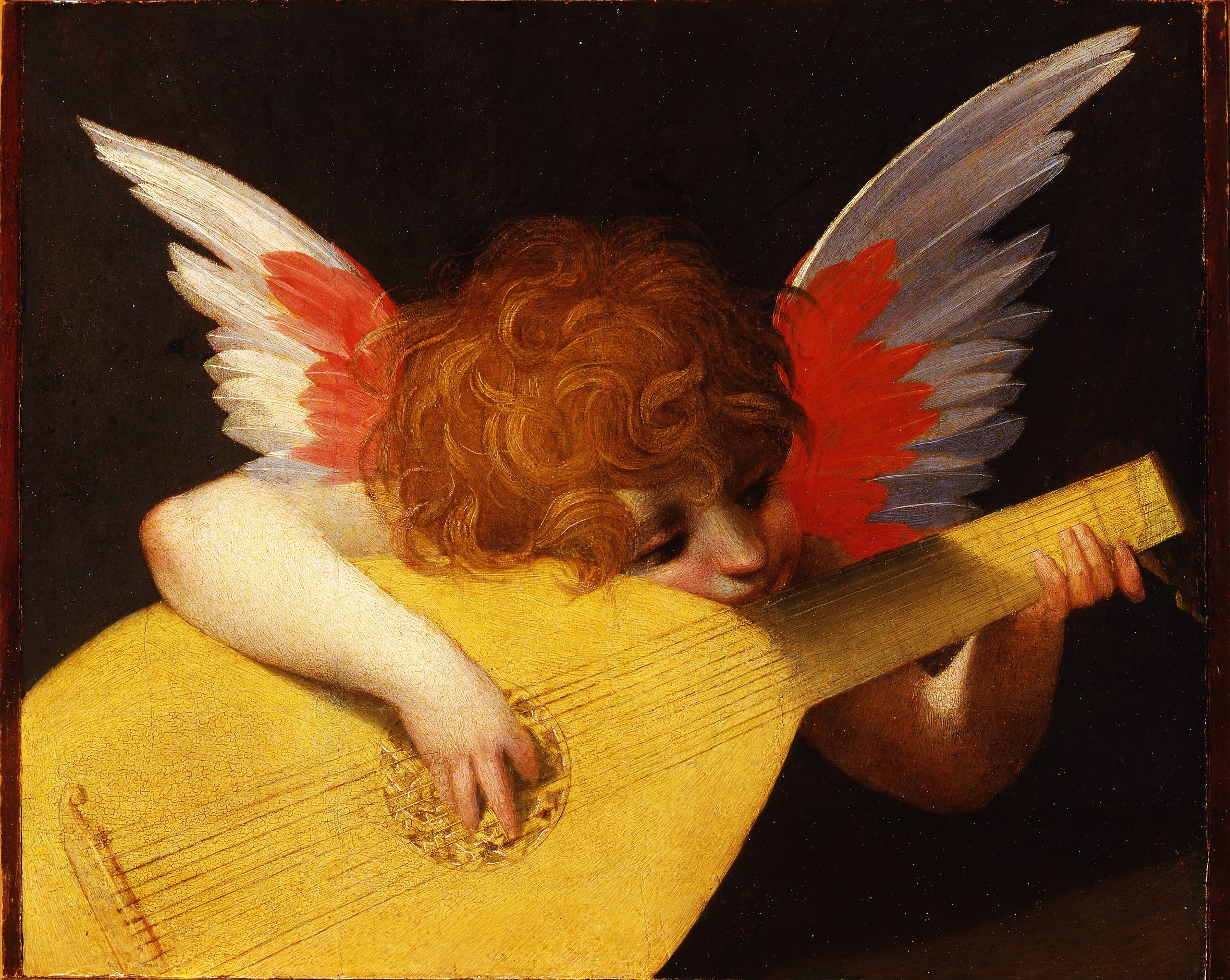 Angel Playing the Lute