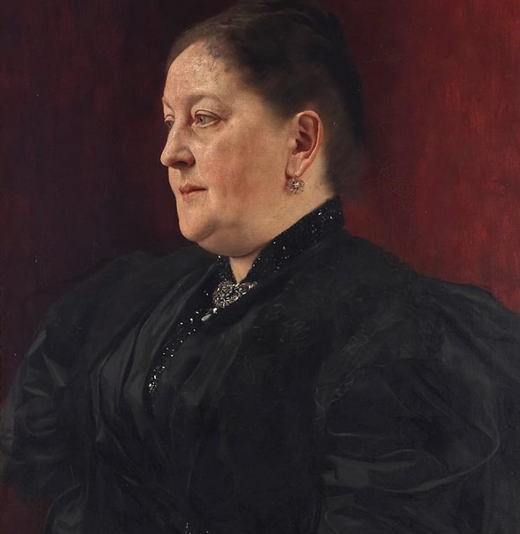 Portrait of Mathilde Trau