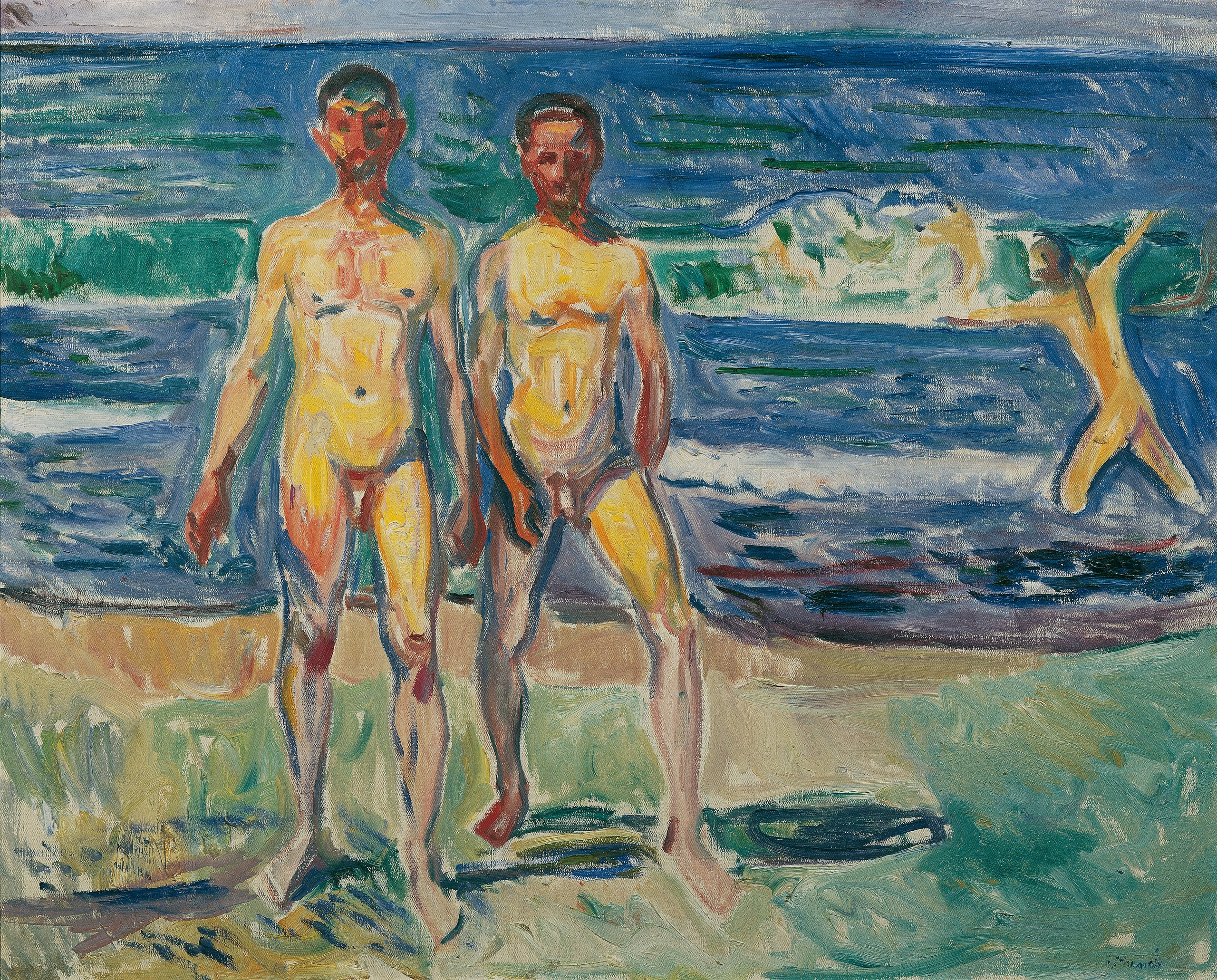 Bathing Men